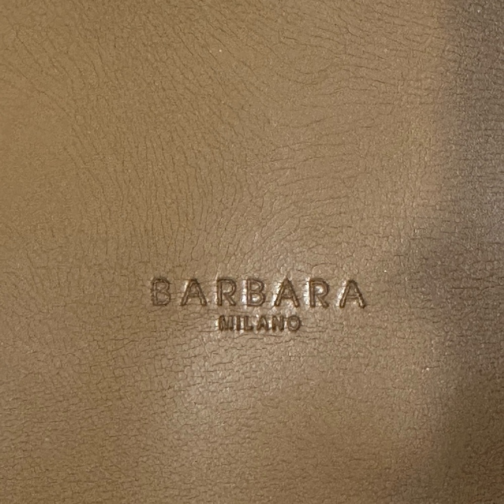 Barbara Milano 90s Italian Leather Shoulder Bag – Tan Brown Y2K Minimal Purse - Picture 3 of 13